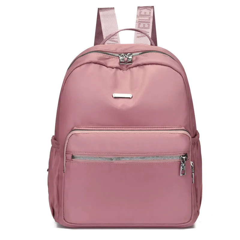 Women's Fashion Nylon Oxford Cloth Summer Personality Backpacks