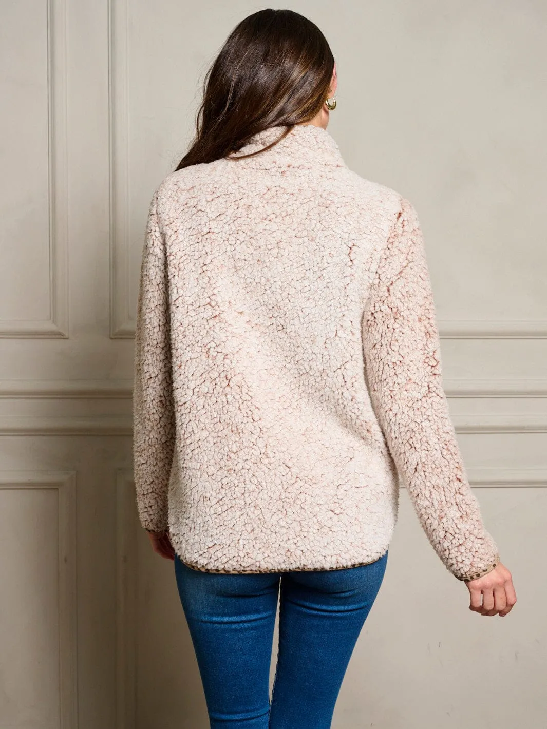 WOMEN'S LONG SLEEVE POCKETS ZIP UP JACKET