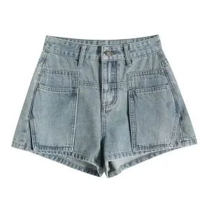 Women's Multi-Pocket Cargo Shorts