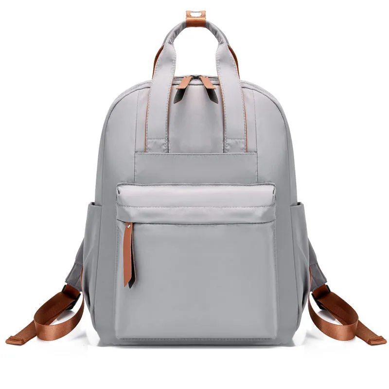 Women's Nylon Fashion Simple Notebook Computer Portable Backpacks