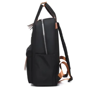 Women's Nylon Fashion Simple Notebook Computer Portable Backpacks