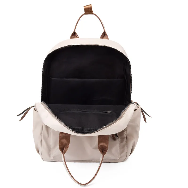 Women's Nylon Fashion Simple Notebook Computer Portable Backpacks