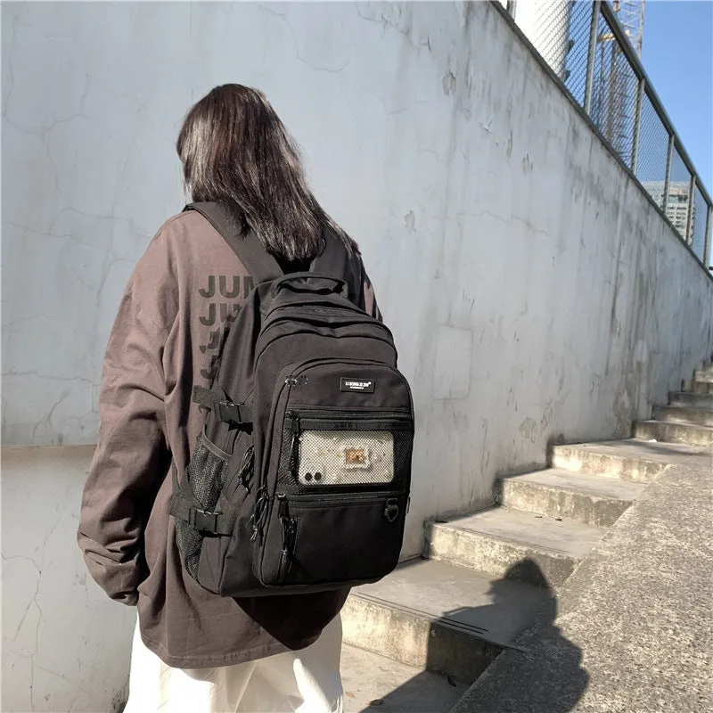 Women's Style Trendy Cool Retro Korean High Bags
